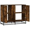 vidaXL Sideboard Καπνιστή δρυς 94x35x76 cm Κατασκευασμένο ξύλο