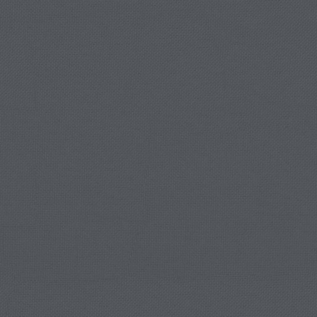 vidaXL Καναπές Μεσαίος Μαύρος 120 x 80 εκ. από Μασίφ Ξύλο Πεύκου