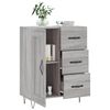 vidaXL Ντουλάπι Γκρι Sonoma 69,5 x 34 x 90 εκ. από Επεξεργασμένο Ξύλο