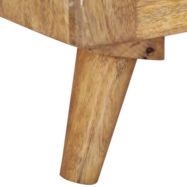 vidaXL Κομοδίνο 40 x 30 x 50 εκ. από Μασίφ Ξύλο Μάνγκο