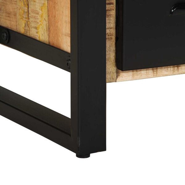 vidaXL Ντουλάπι νιπτήρα 55x35x60 cm από μασίφ ακατέργαστο ξύλο πεύκου