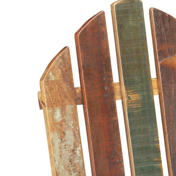 vidaXL Πολυθρόνα Κουνιστή Κήπου από Μασίφ Ανακυκλωμένο Ξύλο