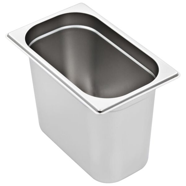 vidaXL Λεκάνες Gastronorm 4 τεμ. GN 1/4 200 χιλ. από Ανοξείδωτο Ατσάλι