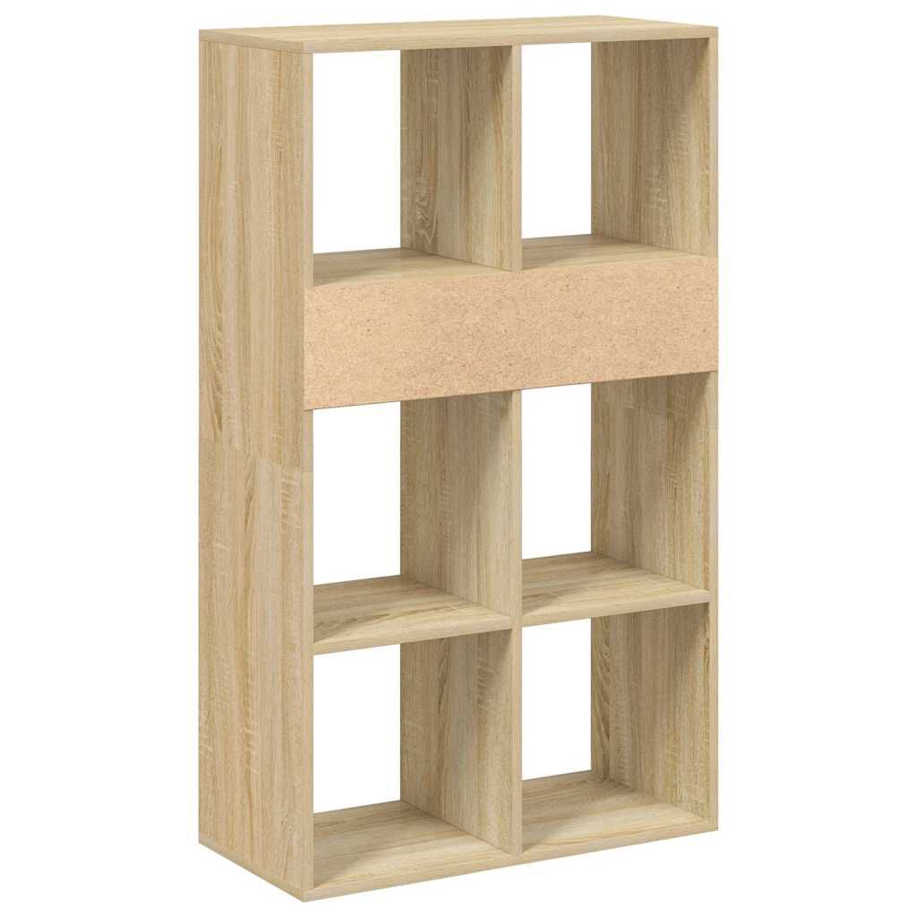 vidaXL Βιβλιοθήκη Χρώμα Sonoma Δρυς 66x31x112 εκ. Επεξεργασμένο Ξύλο