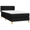 vidaXL &Kappa;&rho;&epsilon;&beta;ά&tau;&iota; Boxspring &mu;&epsilon; &Sigma;&tau;&rho;ώ&mu;&alpha; &Mu;&alpha;ύ&rho;&omicron; 90x190 &epsilon;&kappa;.&Upsilon;&phi;&alpha;&sigma;&mu;ά&tau;&iota;&nu;&omicron;
