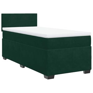 vidaXL &Kappa;&rho;&epsilon;&beta;ά&tau;&iota; Boxspring &mu;&epsilon; &Sigma;&tau;&rho;ώ&mu;&alpha; &Sigma;&kappa;&omicron;ύ&rho;&omicron; &Pi;&rho;ά&sigma;&iota;&nu;&omicron; 80x200 &epsilon;&kappa;. &Beta;&epsilon;&lambda;&omicron;ύ&delta;&iota;&nu;&omicron;