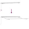 vidaXL Σκηνίτσα Αναδιπλούμενη Λευκό 350 x 200 cm