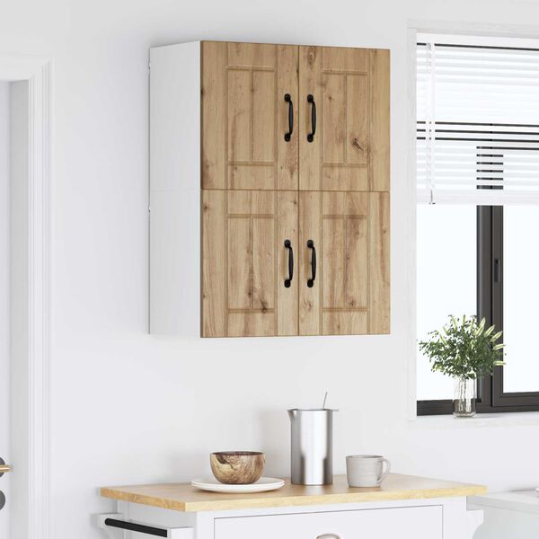 vidaXL &Tau;&omicron;ί&chi;&omicron;&iota; &nu;&tau;&omicron;&upsilon;&lambda;&alpha;&pi;ώ&nu; &kappa;&omicron;&upsilon;&zeta;ί&nu;&alpha;&sigmaf; 2 pcs Artisan Oak 60 x 31 x 40 &epsilon;&kappa;