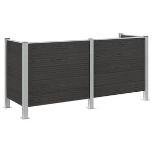 vidaXL &Phi;&rho;ά&chi;&tau;&eta;&sigmaf; &Sigma;&kappa;&omicron;&upsilon;&pi;&iota;&delta;&iota;ώ&nu; &Gamma;&kappa;&rho;&iota; 237 x 85 x 115 &epsilon;&kappa; &Alpha;&lambda;&omicron;&upsilon;&mu;ί&nu;&iota;&omicron; &kappa;&alpha;&iota; WPC