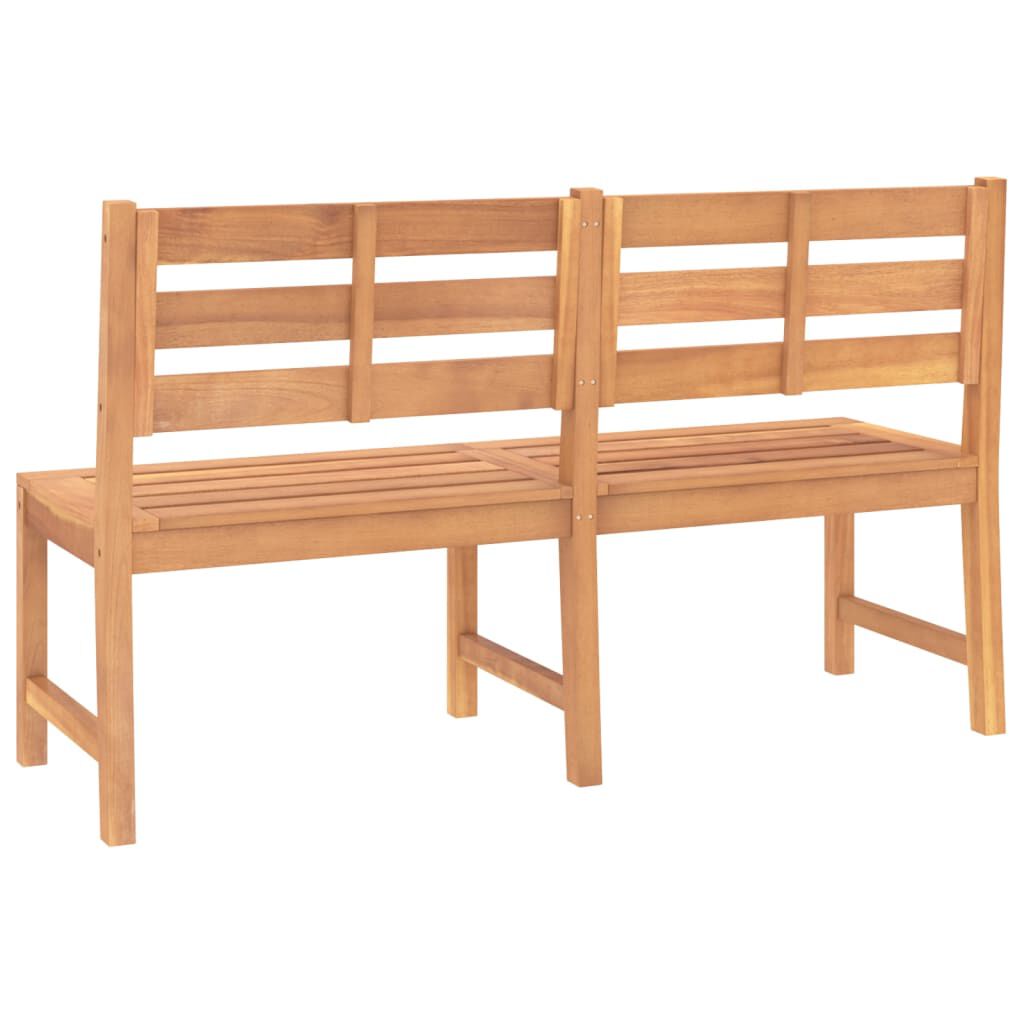 vidaXL Παγκάκι Κήπου 150 εκ. από Μασίφ Ξύλο Teak