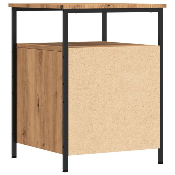 vidaXL Κομοδίνα 2 τεμάχια Artisan Oak 44x45x60 cm Κατασκευασμένο ξύλο