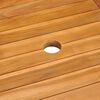 vidaXL Σετ Τραπεζαρίας Κήπου 5 Τεμαχίων από Μασίφ Ξύλο Teak