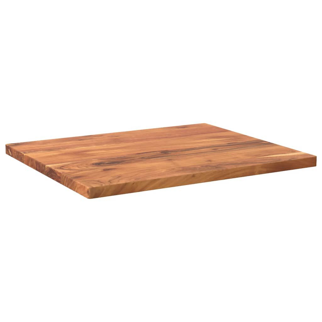 vidaXL Επιφάνεια Τραπεζιού Ορθογώνια 60x50x2,5 . Μασίφ Ξύλο Ακακίας