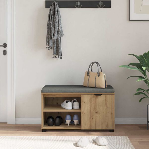 vidaXL &Pi;&alpha;&gamma;&kappa;ά&kappa;&iota; &Chi;&alpha;&lambda;&omega;&rho;ί&omicron;&upsilon; &mu;&epsilon; &mu;&alpha;&xi;&iota;&lambda;ά&rho;&iota; Artisan Oak 80 x 38 x 46 &epsilon;&kappa;