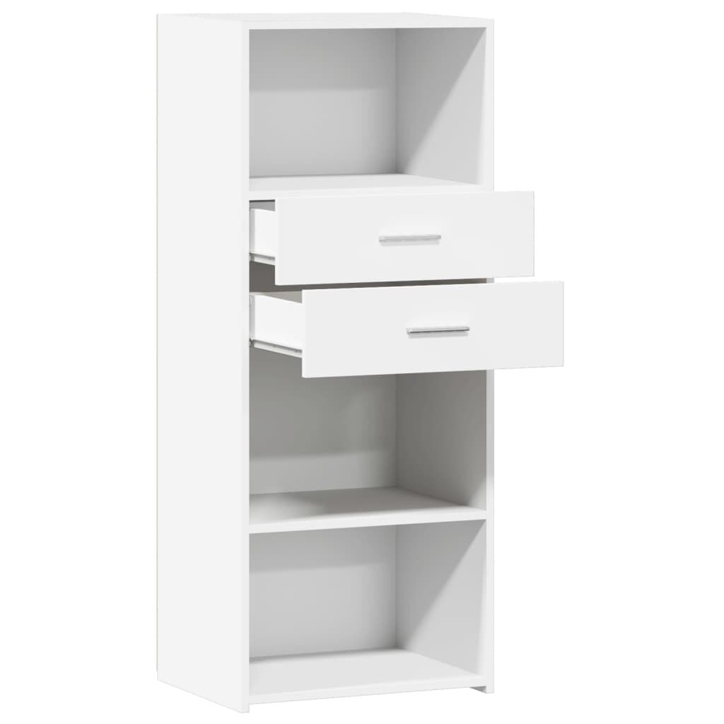 vidaXL Ντουλάπι Μαύρο 50x42,5x124 εκ. από Επεξεργασμένο Ξύλο