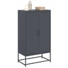 vidaXL Ντουλάπι Ανθρακί 68,5x38,5x123,5 εκ. από Ατσάλι