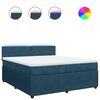 vidaXL &Kappa;&rho;&epsilon;&beta;ά&tau;&iota; Boxspring &mu;&epsilon; &Sigma;&tau;&rho;ώ&mu;&alpha; &Mu;&pi;&lambda;&epsilon; 180x200 &epsilon;&kappa;. &Beta;&epsilon;&lambda;&omicron;ύ&delta;&iota;&nu;&omicron;