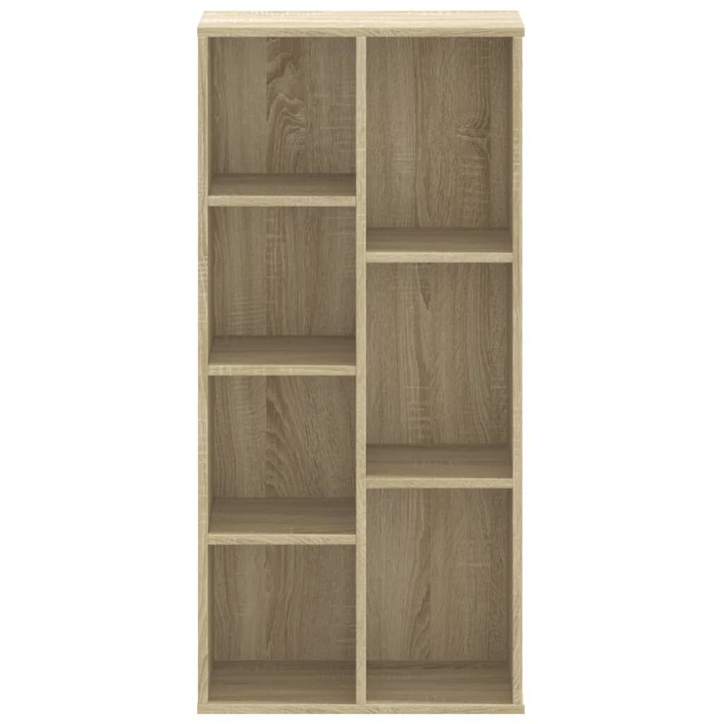 vidaXL Βιβλιοθήκη Sonoma Δρυς 50x25x105 εκ. από Επεξεργασμένο Ξύλο