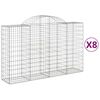 vidaXL &Sigma;&upsilon;&rho;&mu;&alpha;&tau;&omicron;&kappa;&iota;&beta;ώ&tau;&iota;&alpha; &Tau;&omicron;&xi;&omega;&tau;ά 8 &tau;&epsilon;&mu;. 200x50x120/140 &epsilon;&kappa;. &Gamma;&alpha;&lambda;&beta;&alpha;&nu;. &Alpha;&tau;&sigma;ά&lambda;&iota;