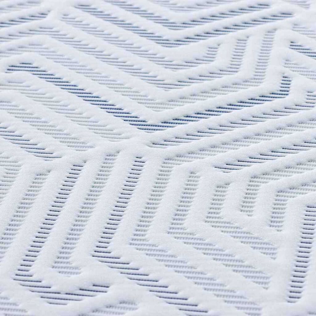 vidaXL Στρώματα Λευκό και μπλε 70 x 200 cm Αφρός μνήμης τζελ