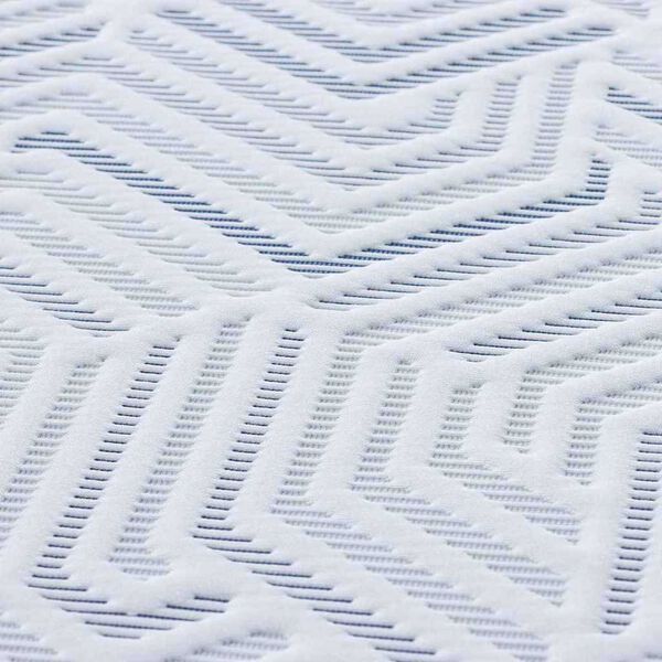 vidaXL Στρώματα Λευκό και μπλε 70 x 200 cm Αφρός μνήμης τζελ
