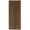vidaXL Ντουλάπι Μπάνιου Καφέ Δρυς 60 x 33 x 80 εκ. Επεξεργασμένο Ξύλο