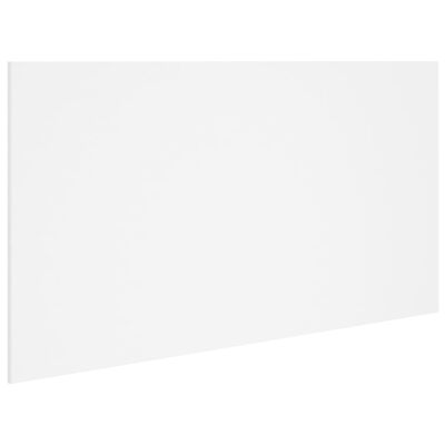 vidaXL Κεφαλάρι Κρεβατιού Λευκό 160x1,5x80 εκ. από Επεξεργασμένο Ξύλο