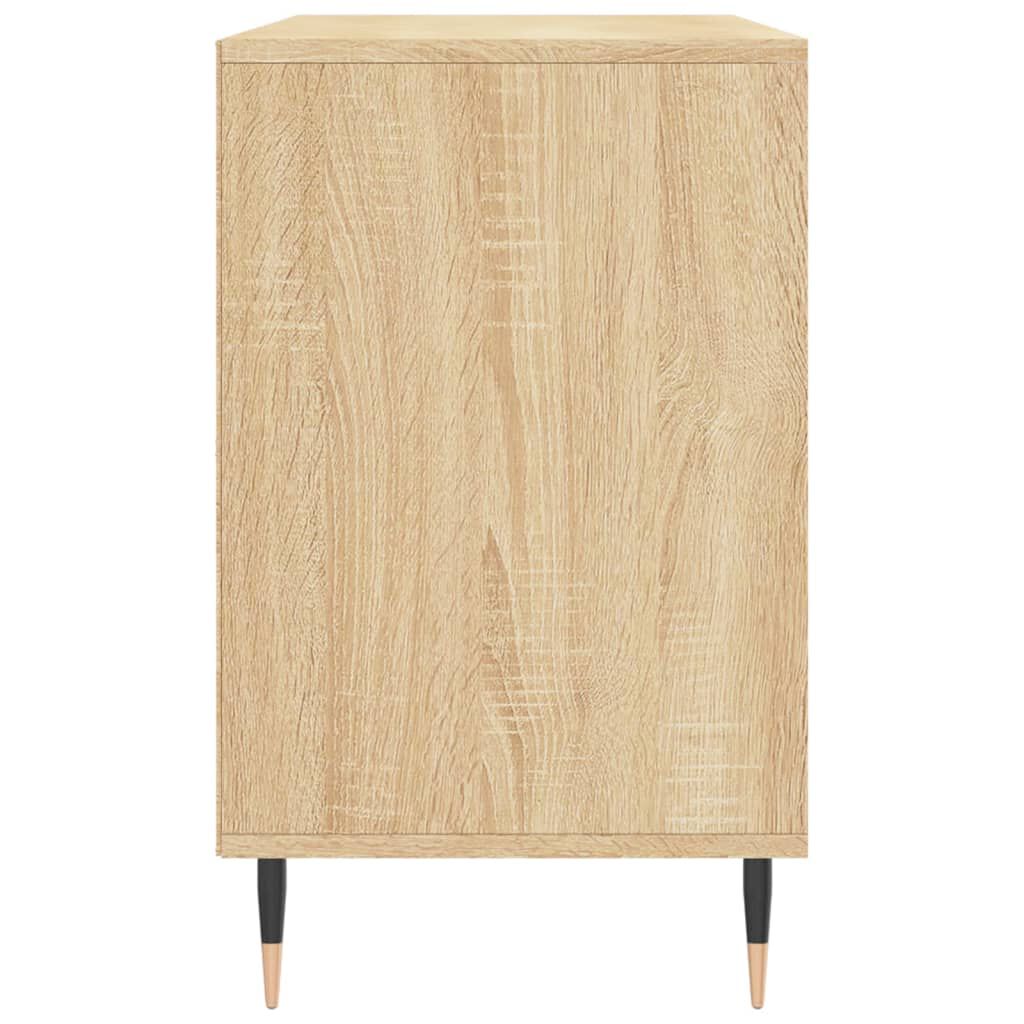 vidaXL Παπουτσοθήκη Sonoma Δρυς 102x36x60 εκ. από Επεξεργασμένο Ξύλο