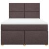 vidaXL &Kappa;&rho;&epsilon;&beta;ά&tau;&iota; Boxspring &mu;&epsilon; &Sigma;&tau;&rho;ώ&mu;&alpha; &Sigma;&kappa;&omicron;ύ&rho;&omicron; &Kappa;&alpha;&phi;έ 140x190 &epsilon;&kappa;. &Upsilon;&phi;&alpha;&sigma;&mu;ά&tau;&iota;&nu;&omicron;
