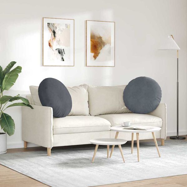 vidaXL &Mu;&alpha;&xi;&iota;&lambda;ά&rho;&iota;&alpha; &kappa;&alpha;&theta;&iota;&sigma;&mu;ά&tau;&omega;&nu; 2 pcs &Sigma;&kappa;&omicron;ύ&rho;&omicron; &Gamma;&kappa;&rho;&iota; &Oslash; 40 x 13 &epsilon;&kappa;. &Beta;&epsilon;&lambda;&omicron;ύ&delta;&omicron;