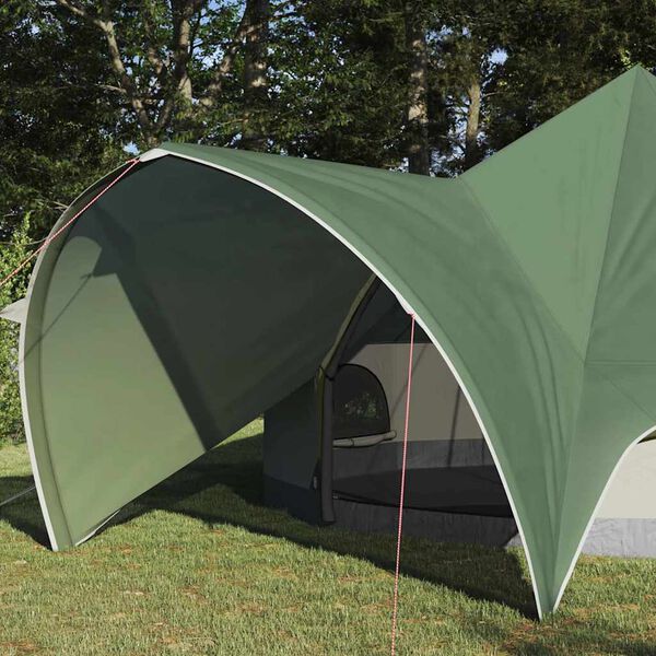 vidaXL &Sigma;&kappa;&eta;&nu;ί&tau;&sigma;&alpha; Teepee &mu;&epsilon; &sigma;&tau;έ&gamma;&eta; &Pi;&rho;ά&sigma;&iota;&nu;&omicron; &kappa;&alpha;&iota; &Gamma;&kappa;&rho;&iota; 600 x 600 x 347 &epsilon;&kappa;