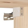 vidaXL Ντουλάπια Τοίχου 2 τεμ. 45 x 30 x 35 εκ. από Μασίφ Ξύλο Πεύκου