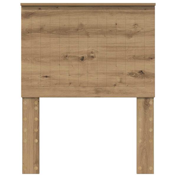 vidaXL Κεφαλάρι με κεφαλάρι Artisan Oak 75 cm Επεξεργασμένο ξύλο