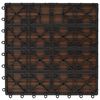 Συνθετικό Πλακάκι WPC 30x30cm 11τμχ 1m2 Γκρι