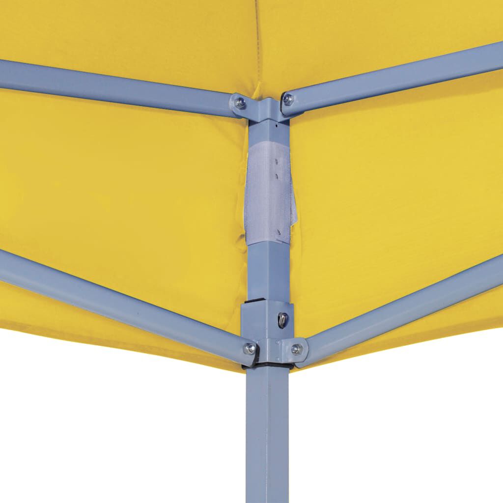 vidaXL Κάλυμμα Τέντας Εκδηλώσεων Κίτρινο 3 x 3 μ. 270 γρ/μ²