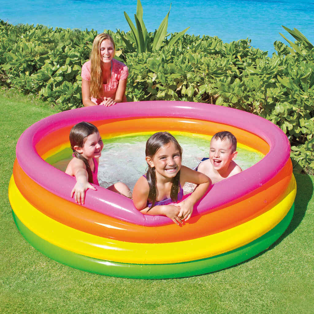 Intex Sunset Φουσκωτή Πισίνα με 4 Δακτυλίους 168 x 46 εκ.