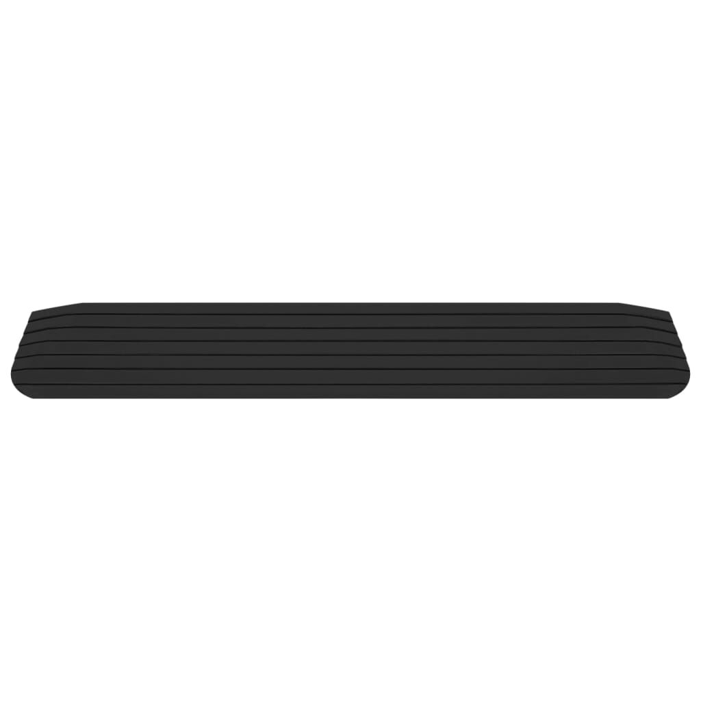 vidaXL Ράμπα Πεζοδρομίου / Πόρτας 110 x 21 x 2,5 εκ. από Καουτσούκ