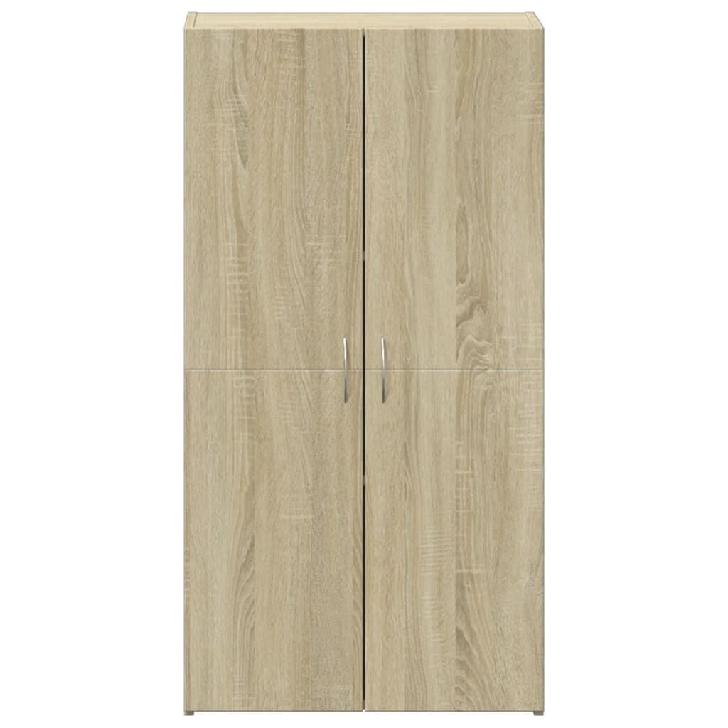 vidaXL Αρχειοθήκη Sonoma Δρυς 60x32x115 εκ. από Επεξεργασμένο Ξύλο