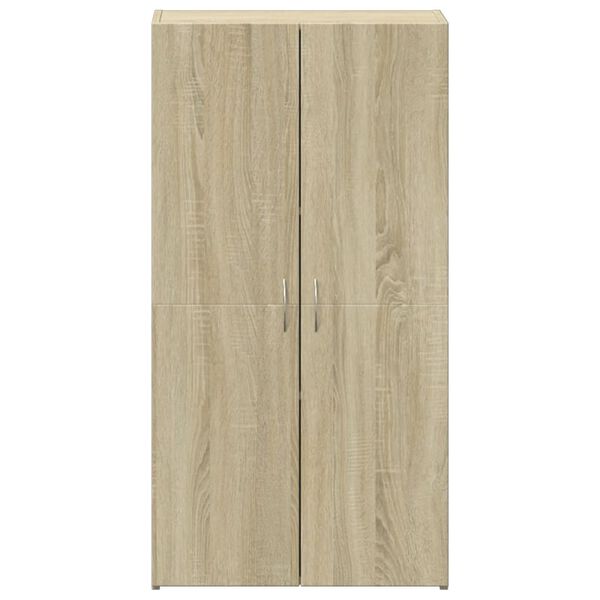 vidaXL Αρχειοθήκη Sonoma Δρυς 60x32x115 εκ. από Επεξεργασμένο Ξύλο