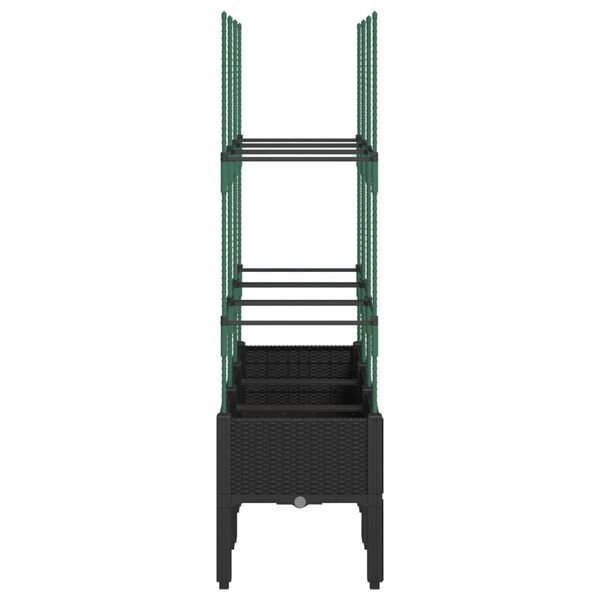 vidaXL &Zeta;&alpha;&rho;&nu;&tau;&iota;&nu;&iota;έ&rho;&alpha; &Kappa;ή&pi;&omicron;&upsilon; &mu;&epsilon; &Kappa;&alpha;&phi;&alpha;&sigma;&omega;&tau;ό &Mu;&alpha;ύ&rho;&omicron; 120 x 40 x 142,5 &epsilon;&kappa;. &alpha;&pi;ό PP