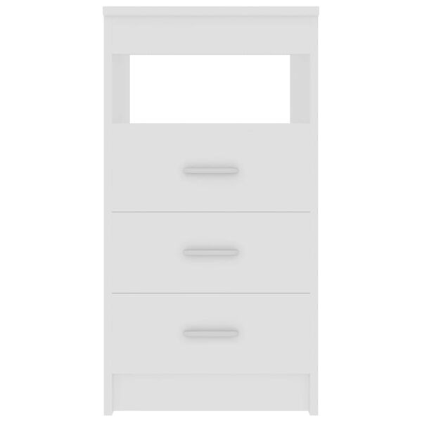 vidaXL Συρταριέρα Λευκή 40 x 50 x 76 εκ. από Επεξεργασμένο Ξύλο