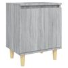 vidaXL &Kappa;&omicron;&mu;&omicron;&delta;ί&nu;&omicron; &Gamma;&kappa;&rho;&iota; Sonoma 40 x 30 x 50 &epsilon;&kappa;. &mu;&epsilon; &Mu;&alpha;&sigma;ί&phi; &Xi;ύ&lambda;&iota;&nu;&alpha; &Pi;ό&delta;&iota;&alpha;