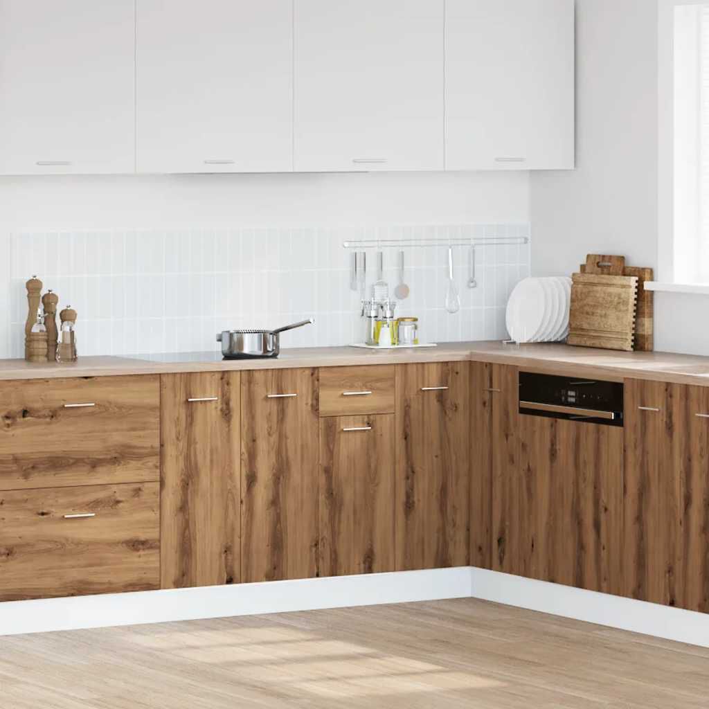 vidaXL Συρτάρι κάτω ντουλάπι Lyon Artisan Oak Κατασκευασμένο ξύλο