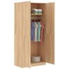 vidaXL Ντουλάπα Χρώμα Sonoma Δρυς 90 x 52 x 200 εκ. από Επεξ. Ξύλο