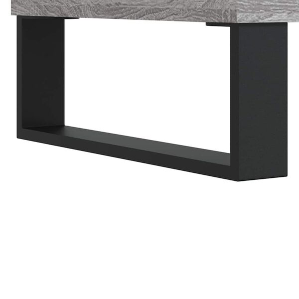 vidaXL Ντουλάπι Μπάνιου Γκρι Sonoma 80 x 33 x 60 εκ. από Επεξεργ. Ξύλο