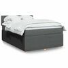 vidaXL &Kappa;&rho;&epsilon;&beta;ά&tau;&iota; Boxspring &mu;&epsilon; &Sigma;&tau;&rho;ώ&mu;&alpha; &Sigma;&kappa;&omicron;ύ&rho;&omicron; &Gamma;&kappa;&rho;&iota; 140x200 &epsilon;&kappa; &Upsilon;&phi;&alpha;&sigma;&mu;ά&tau;&iota;&nu;&omicron;