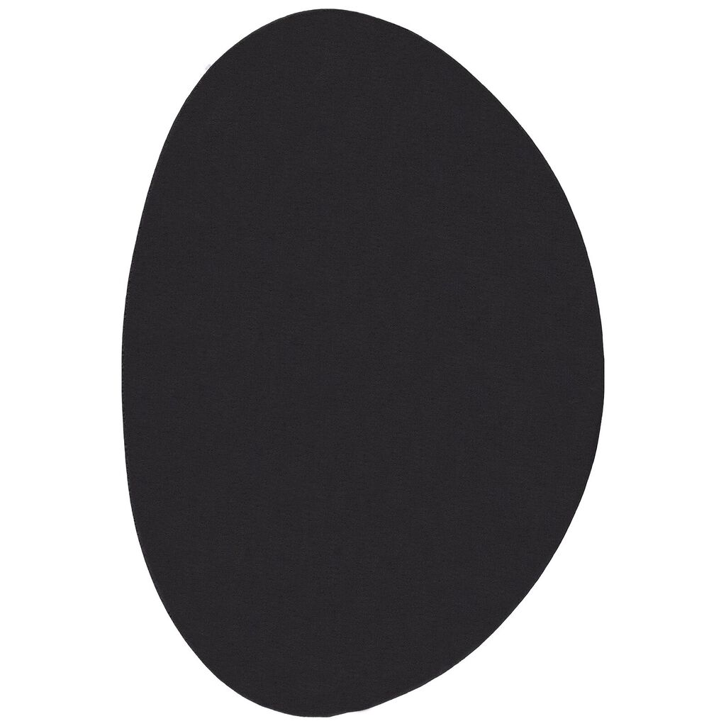 vidaXL Χαλί Μαύρο 140 x 200 cm Πολυεστέρας