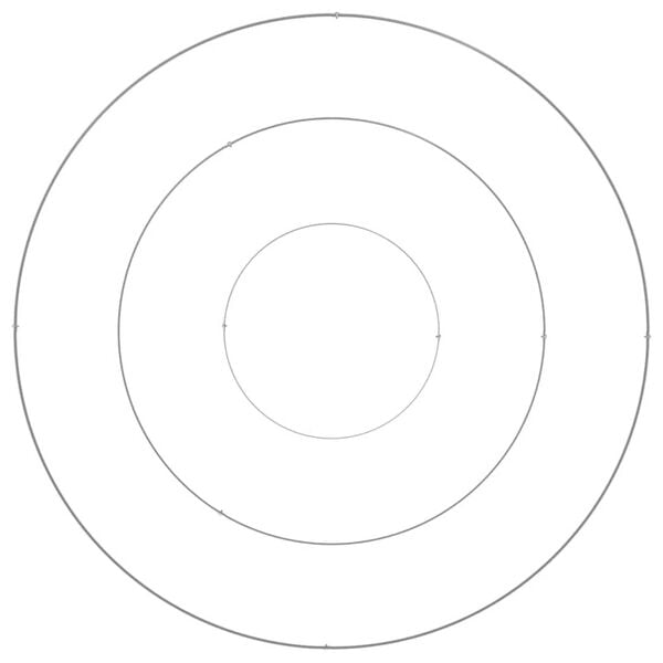 vidaXL Γλάστρα Κήπου Ασημί 120 x 120 x 20 εκ. Γαλβανισμένος χάλυβας