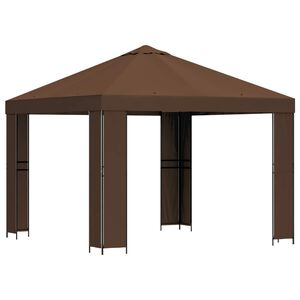 vidaXL &Kappa;&iota;ό&sigma;&kappa;&iota; 3 x 3 m &Kappa;&alpha;&phi;έ &Pi;&omicron;&lambda;&upsilon;&epsilon;&sigma;&tau;έ&rho;&alpha;&sigmaf; &kappa;&alpha;&iota; &Chi;ά&lambda;&upsilon;&beta;&alpha;&sigmaf; 190 gsm