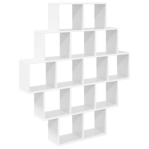 vidaXL &Rho;ά&phi;&iota; &Tau;&omicron;ί&chi;&omicron;&upsilon; &Lambda;&epsilon;&upsilon;&kappa;ό 120 x 20 x 136 &epsilon;&kappa; &Epsilon;&pi;&epsilon;&xi;&epsilon;&rho;&gamma;&alpha;&sigma;&mu;έ&nu;&omicron; &Xi;ύ&lambda;&omicron;